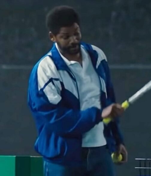 Will Smith King Richard Bomber Blue Jacket
