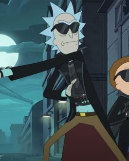 Rick Sanchez Rick and Morty Black Coat