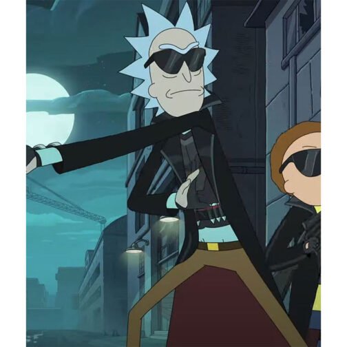 Rick Sanchez Rick and Morty Black Coat