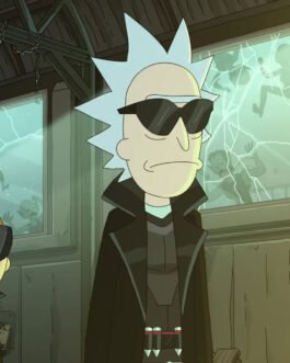 Rick Sanchez Rick and Morty Black Coat