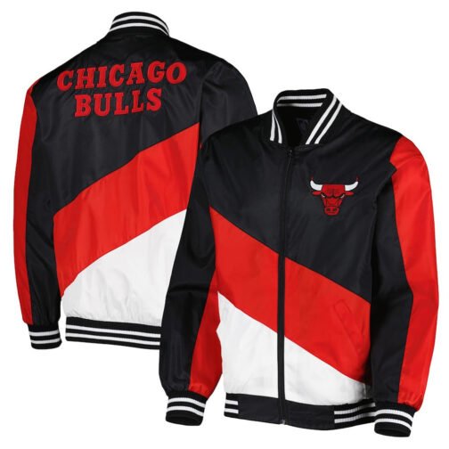 Ripstop Chicago Bulls Nylon Jacket - Image 3