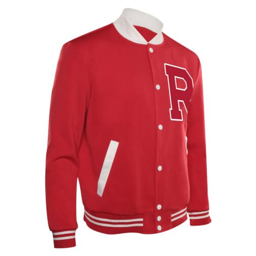 Rise of The Pink Ladies Grease Letterman Jacket - Image 5