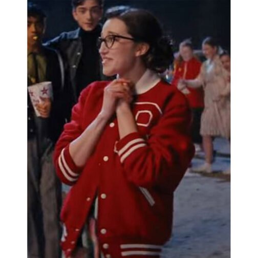 Rise of The Pink Ladies Grease Letterman Jacket - Image 17