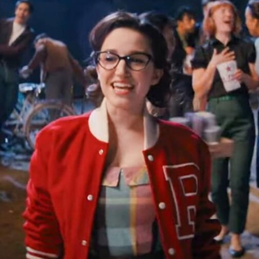 Rise of The Pink Ladies Grease Letterman Jacket - Image 13