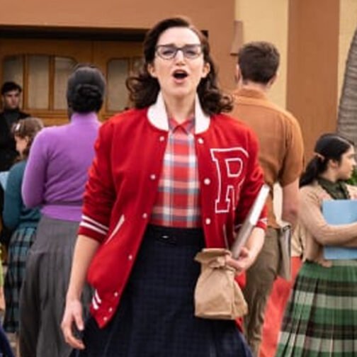 Rise of The Pink Ladies Grease Letterman Jacket - Image 14