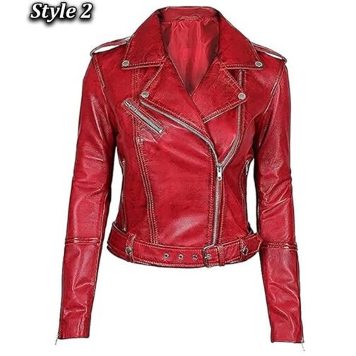Cheryl Blossom Southside Serpents Red Jacket - Image 4