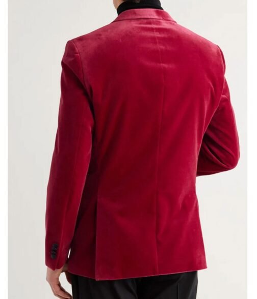 Charles Melton Riverdale Season 06 Velvet Blazer - Image 3