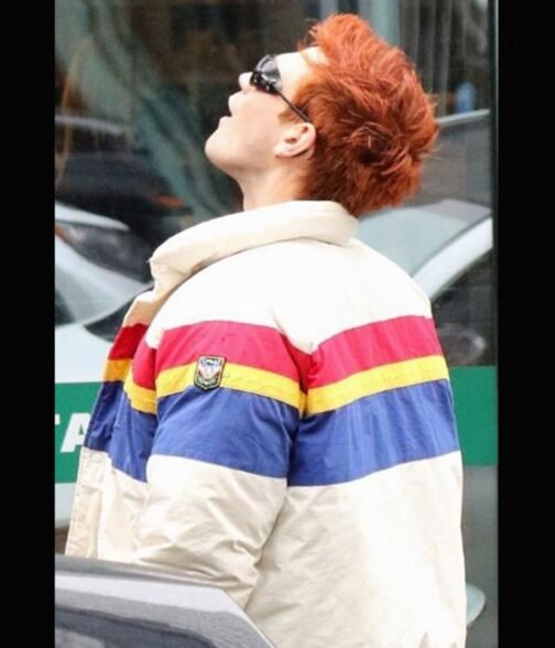 KJ Apa Riverdale Star Puffer Colorful Jacket - Image 3