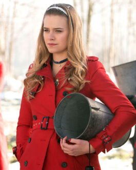 Riverdale Tiera Skovbye Red Coat