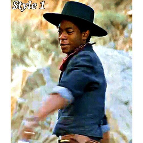 RJ Cyler The Harder They Fall Navy Blue Vest - Image 6