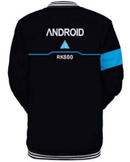 Detroit Become Human RK 800 Varsity Jacket