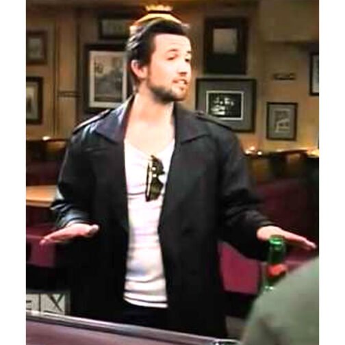 Always Sunny Rob Mcelhenney Duster Coat - Image 2