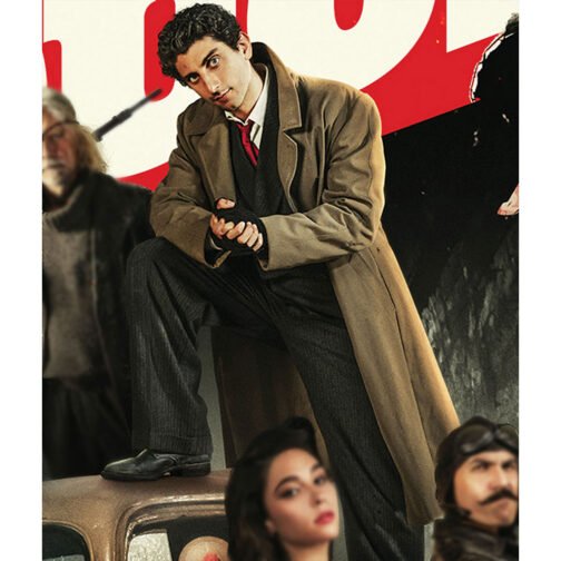 Robbing Mussolini Pietro Castellitto Cotton Coat - Image 5
