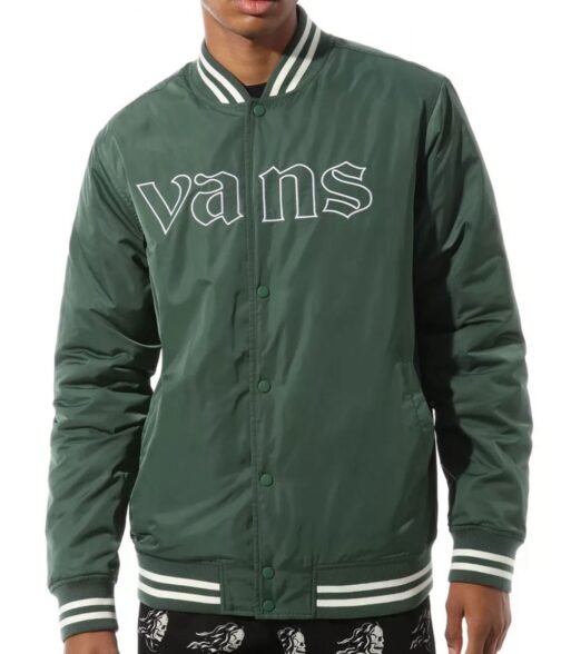 Cobra Kai S04 Tanner Buchanan Green Bomber Jacket