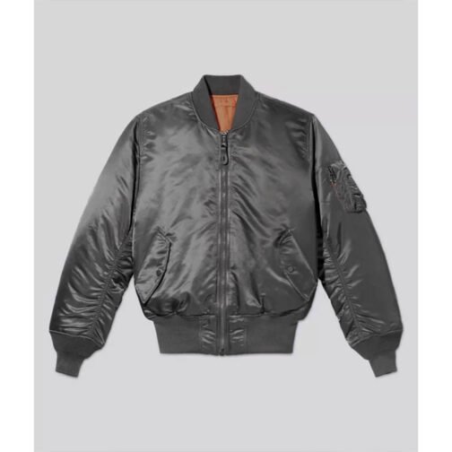 The Batman Robert Pattinson Bomber Gray Jacket