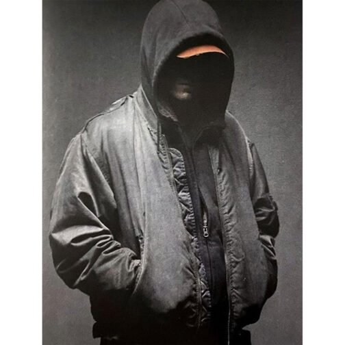 The Batman Robert Pattinson Bomber Gray Jacket - Image 7