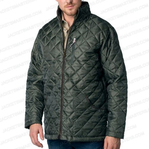 Disenchanted Patrick Dempsey Puffer Green Jacket