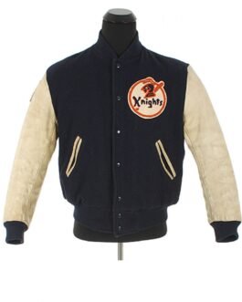 The Natural Roy Hobbs Navy Blue Letterman Jacket