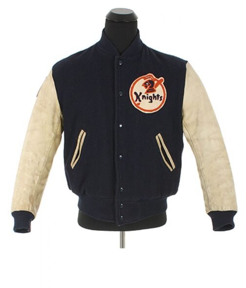 The Natural Roy Hobbs Navy Blue Letterman Jacket
