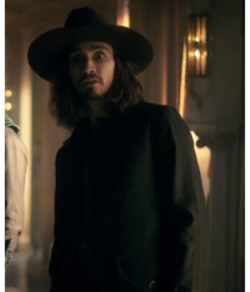Robert Sheehan The Umbrella Academy S03 Black Wool Coat - Image 10