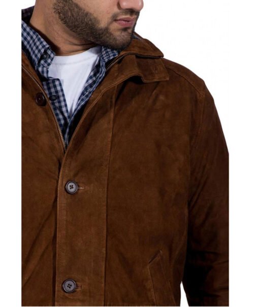 Robert Taylor Sheriff Longmire Suede Coat - Image 7