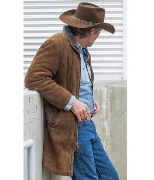 Robert Taylor Sheriff Longmire Suede Coat - Image 14