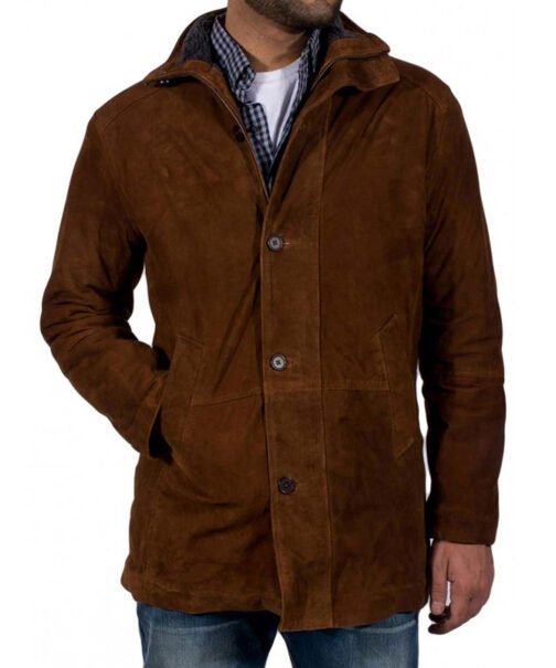 Robert Taylor Sheriff Longmire Suede Coat - Image 4