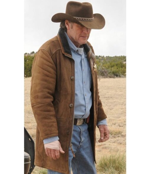 Robert Taylor Sheriff Longmire Suede Coat - Image 16