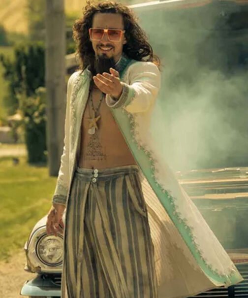 Robert Sheehan The Umbrella Academy Season 02 White Coat - Image 5