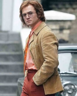Taron Egerton Rocketman Corduroy Jacket