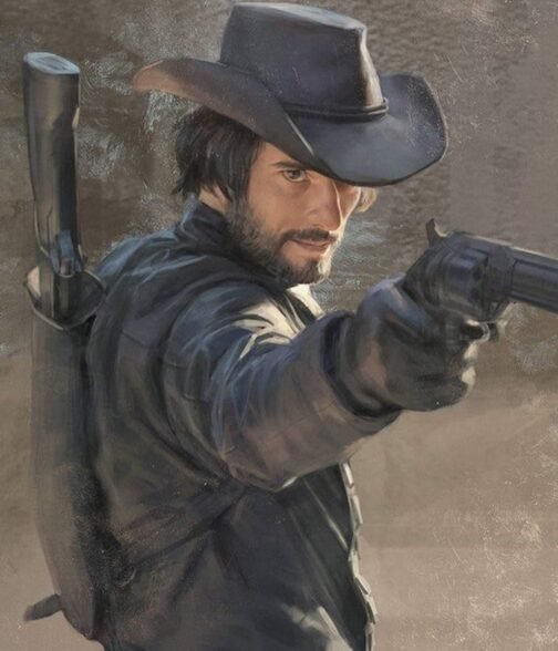 Rodrigo Santoro Westworld Leather Jacket with Quiver - Image 12