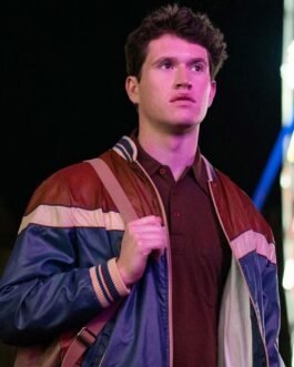 Rohan Campbell The Hardy Boys Bomber Leather Jacket