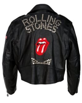 Rolling Stones Steel Wheels Leather Jacket