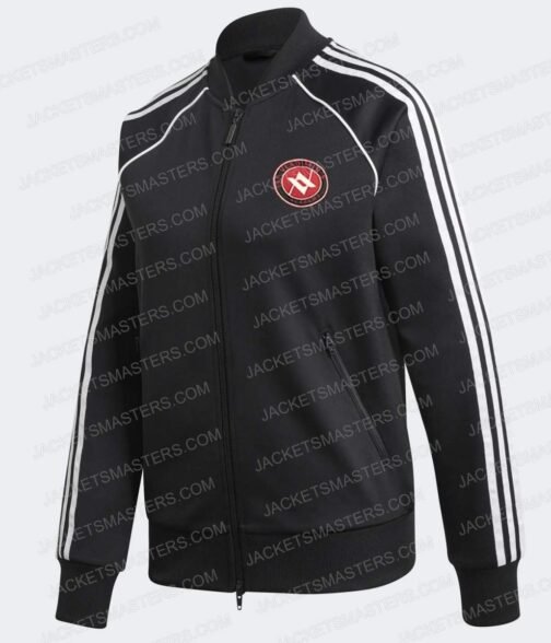 Sisi Stringer Vampire Academy Track Black Jacket - Image 5