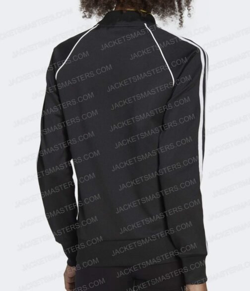 Sisi Stringer Vampire Academy Track Black Jacket - Image 3