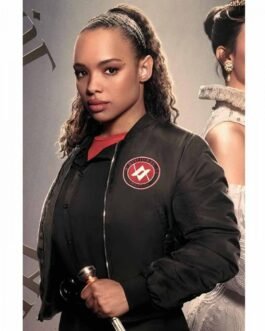 Sisi Stringer Vampire Academy Bomber Black Jacket