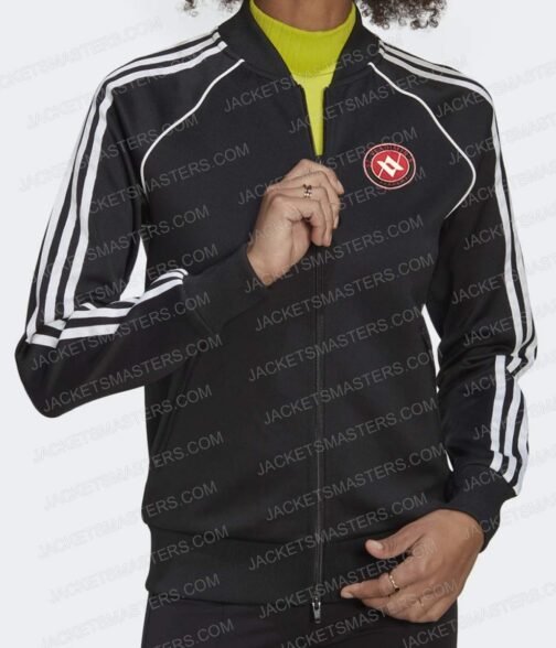 Sisi Stringer Vampire Academy Track Black Jacket