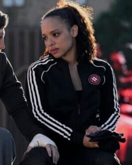 Sisi Stringer Vampire Academy Track Black Jacket