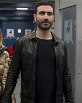 Brett Goldstein Ted Lasso Black Leather Jacket