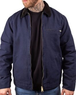 Outer Range Josh Brolin Cotton Blue Jacket