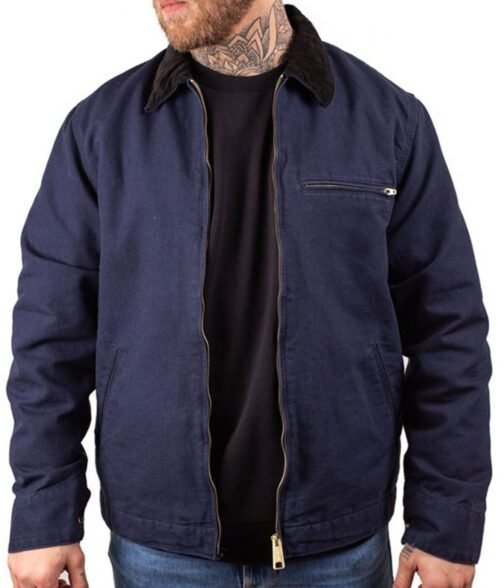 Outer Range Josh Brolin Cotton Blue Jacket