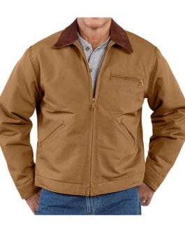 Josh Brolin Outer Range Brown Cotton Jacket