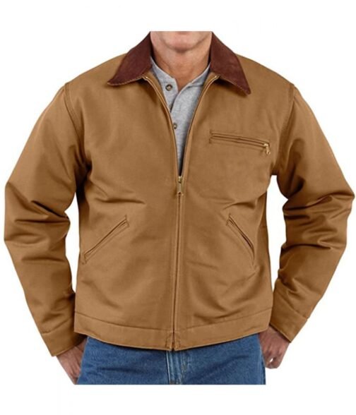 Josh Brolin Outer Range Brown Cotton Jacket