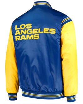 Royal/Gold Los Angeles Rams Enforcer Jacket