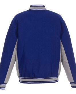 Accent Toronto Maple Leafs Varsity Royal/Gray Wool Jacket