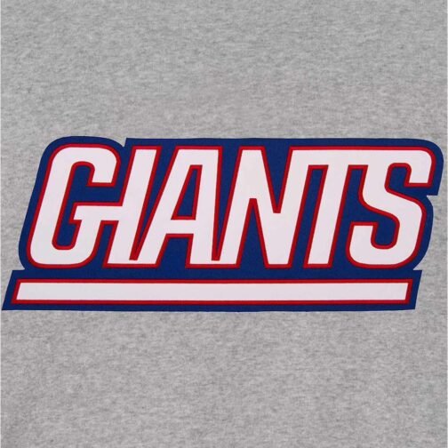 NY Giants Royal/Gray Varsity Wool Jacket - Image 4