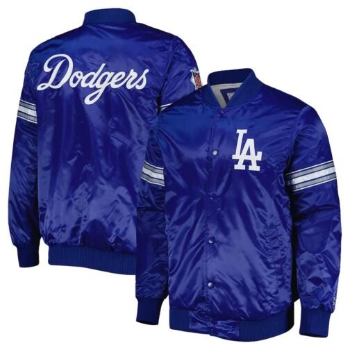 LA Dodgers Pick & Roll Royal Blue Jacket - Image 3