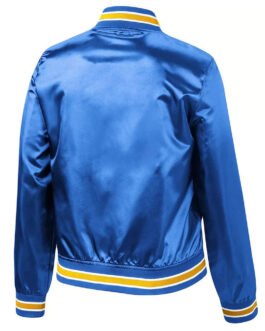 Royal LA Rams Lightweight Satin Jacket