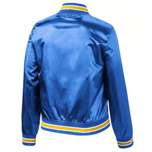 Royal LA Rams Lightweight Satin Jacket - Image 2