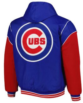Royal/Red Chicago Cubs Hoodie Jacket